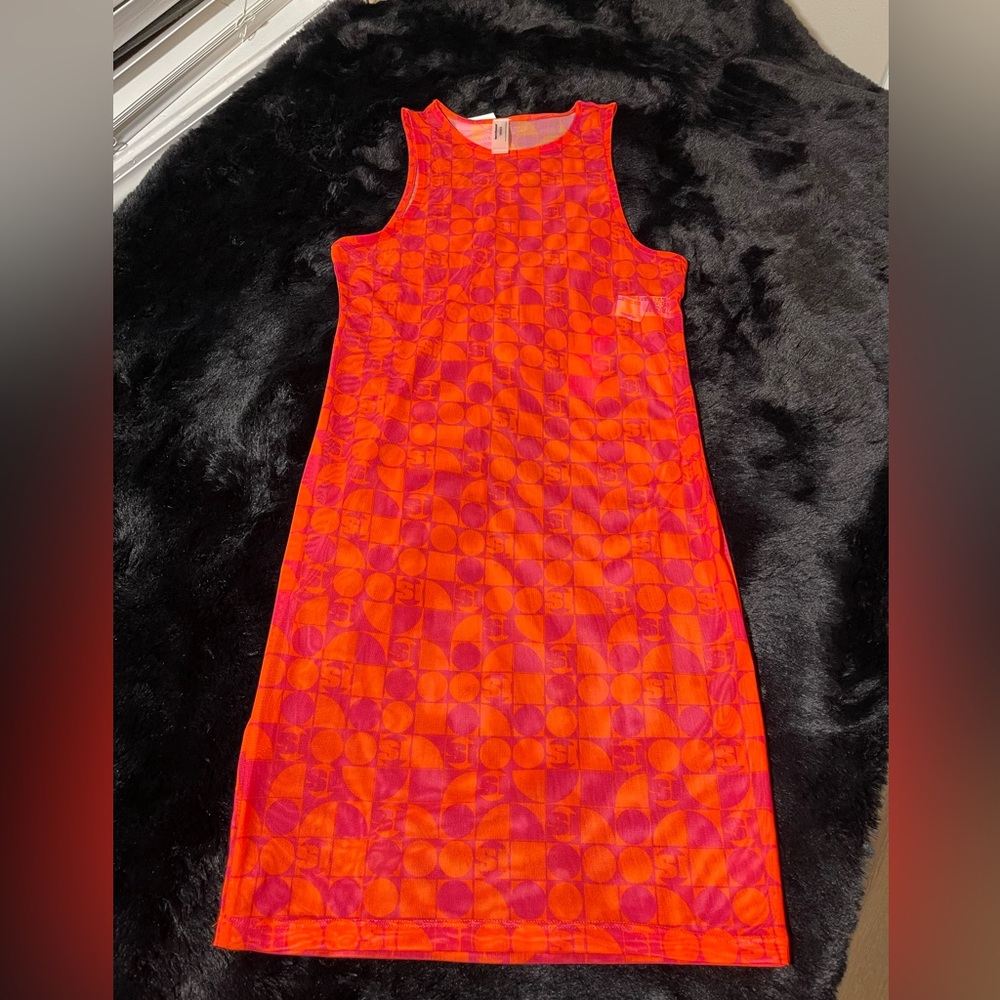 Cute mesh beach throw over